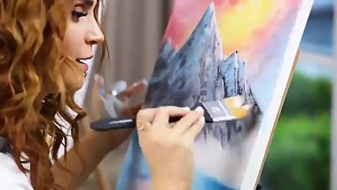 Rosanna Pansino accidently flashing pierced nipples multiple times!