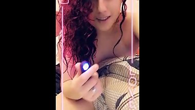 Being a tease on snap chat