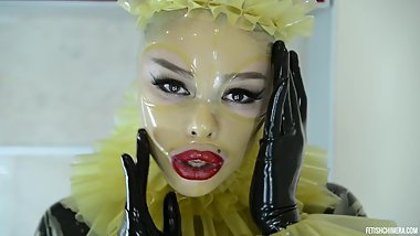 See-through Latex Dancer