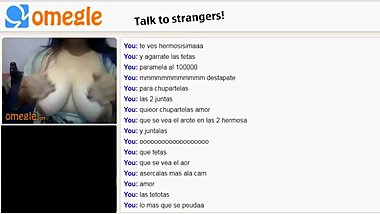 Argentina putita de Omegle me enseÃ±a Tetas