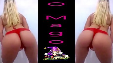 LOIRA SAFADA DE LINGERIE VERMELHA