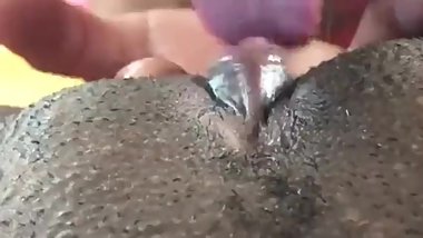 Big clit teen licking