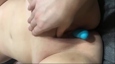 Playing with step sister's pussy