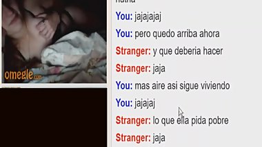 Pendeja rubia argentina en omegle me enseÃ±a de todo