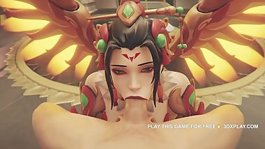 Overwatch Sex 2019 - Mercy The Best Sucked Cock
