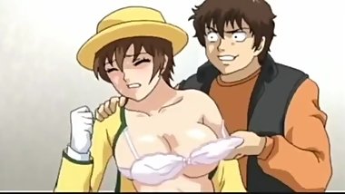 Sexy elevator girl gets fucked real good - hentai -