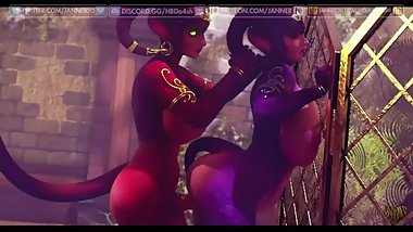 Ezria x Xelthia On the Glass - Janner3D