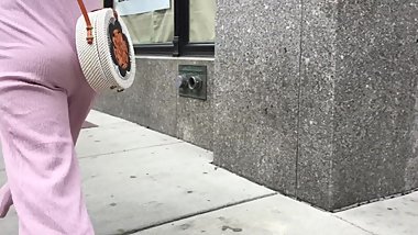 Candid Public, 18y/o Teen Walking, Cute Ass