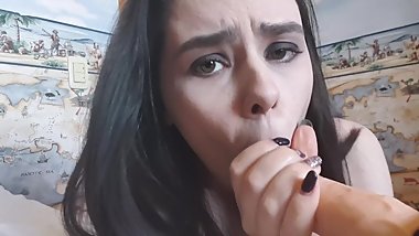 My dildo cum on my arms