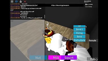 Roblox daddy fucks his little slut!