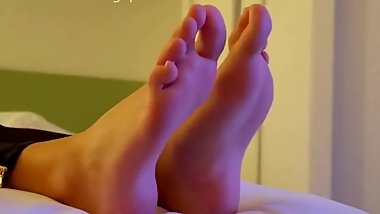 Perfect teen feet
