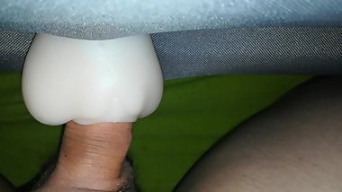 Teen fucks his Pocket Pussy