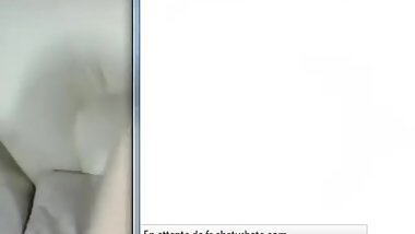 Leg Shaking Orgasm From Big Tits Amateur OhMiBod Trying To Stay Quiet!