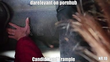 Candid Hand Trample NR.10 [PREVIEW]