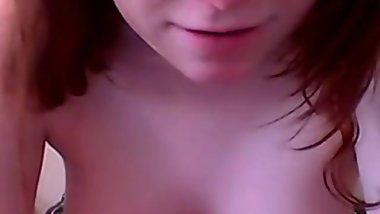 redhead teen both holes filled - 1