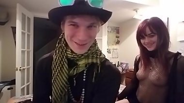 Teen Kitten's First Live Webcam Show Intro