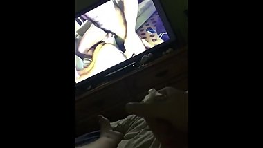 Chubby teen small cock with cumshot