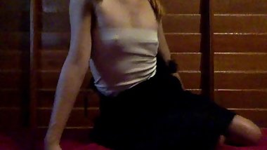 First Time I show my tight pussy by Teen Sister