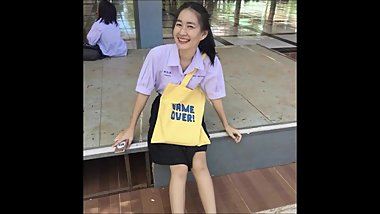 Thai student masturbation