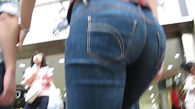 è¡—æ‹è“ç‰›ä»”è£¤street blue jeans