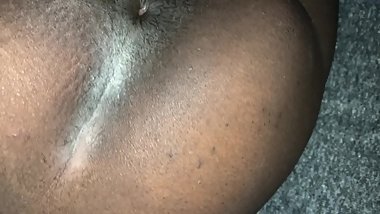 Ebony teen takes long white cock deep