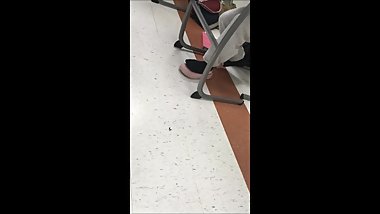 Candid pink crocs shoeplay