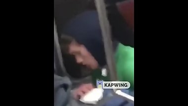 HUNGRY GIRL FOR COCK - CAUGHT ON PUBLIC TRANSIT