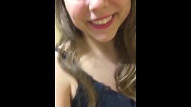 20 y/o babe showing some skin