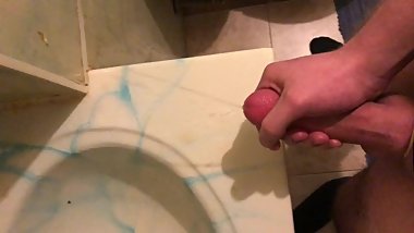 Cumming before I workout